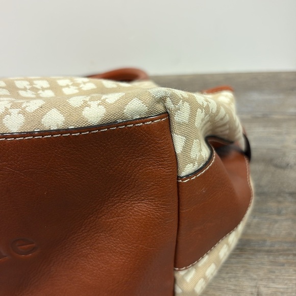 Kate Spade New York STEVIE Classic Leather Trimmed Shoulder Bag - Picture 10 of 16